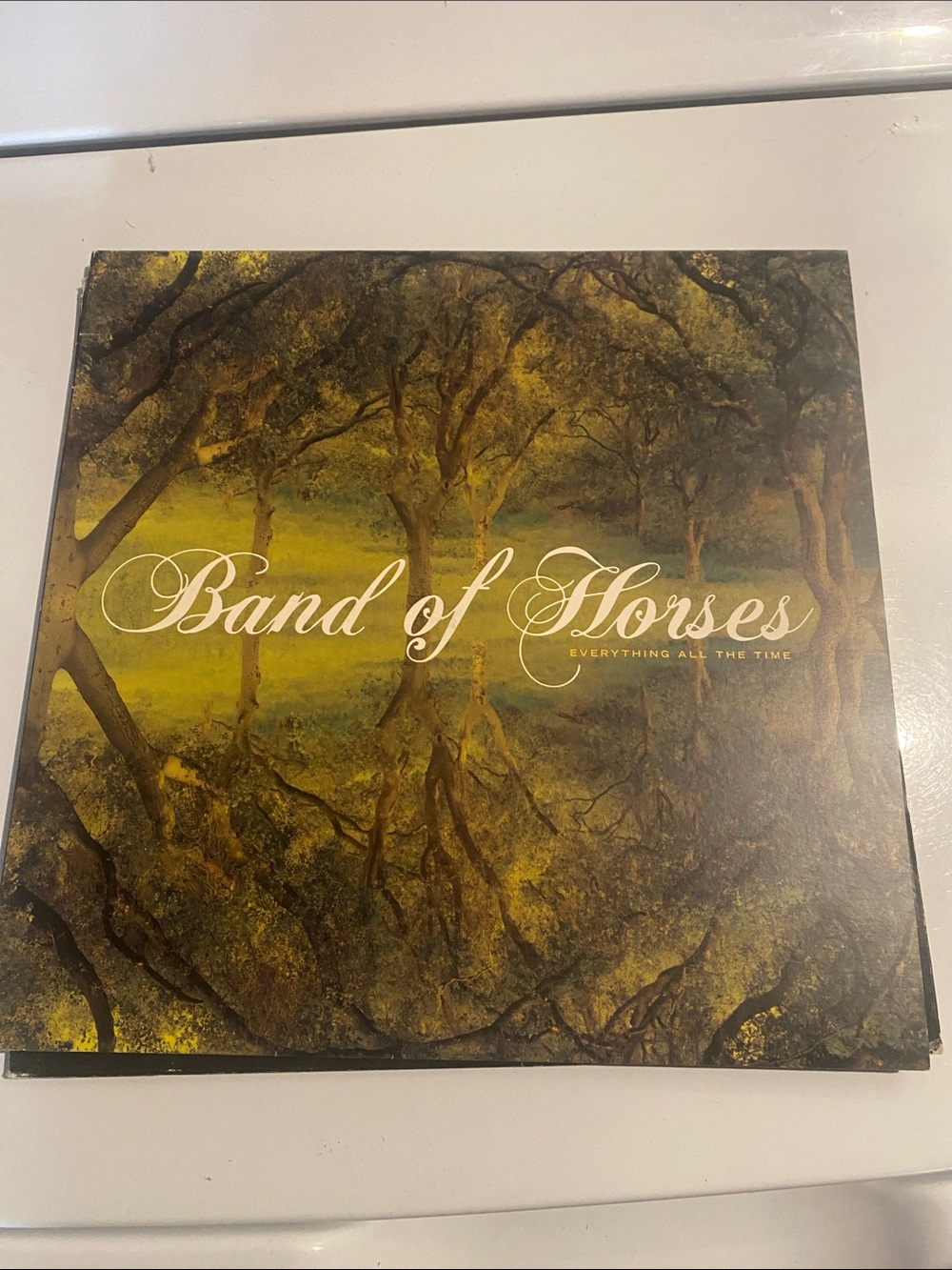 Band of Horses "Everything All the Time" Vinyl Album - Green & Brown Artwork